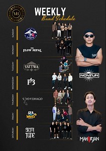 Weekly Band’s Schedule | Mh Lounge & Bar