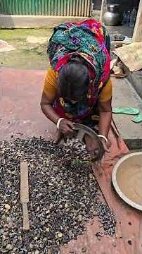 How the Maduli is collected after burning in the furnace.