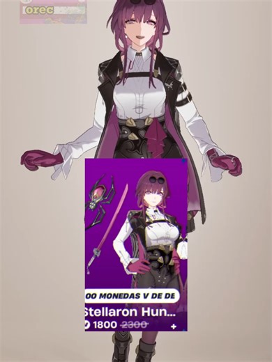 skin de Kafka en fortnite vaer la pena #fortnite #orecaxtle #codigoorec #skin #gesto #pasitodulce #videojuegos #tiendadefortnite #kafka