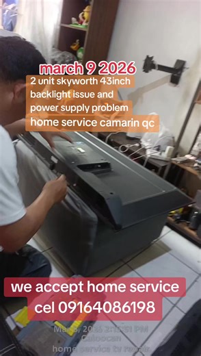Maaasahang TV Repair Services sa Metro Manila
