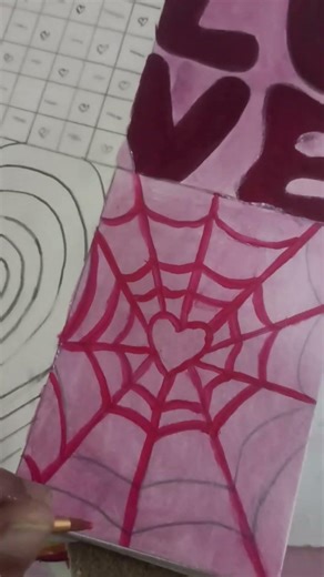 spider web but make it asthetic 🕸️🩷 #contentcreator #justkiro #digitalcreator