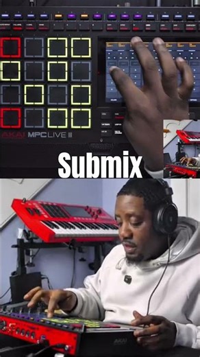 Use Submix to add effects to multiple tracks. #mpclive3 #musicproduction #beatmaking #submix