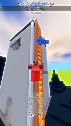 Crazy catch up in crossroads! #roblox #untitledtaggame
