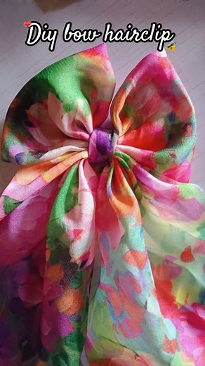 Easy diy bow hairclip😱just 2minit😍🎀🧿#hairbows #diy#handmade #hairaccessories#how#shortfeed#ytstudio✨