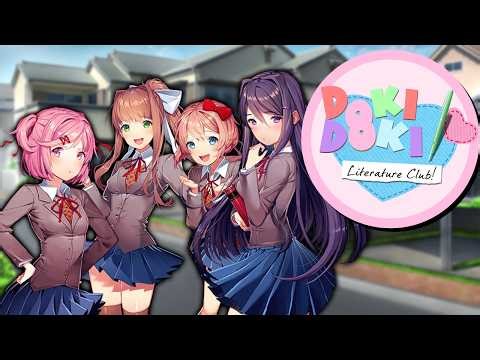 This HORROR Game Is Not What It Seems | Doki Doki Literature Club Pt 1