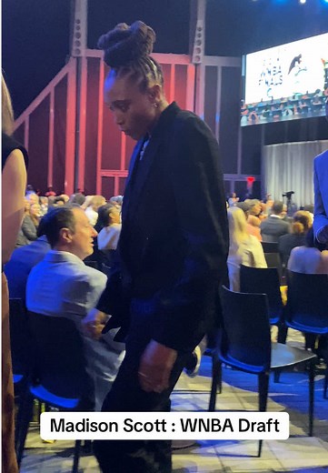 Madison Scott Shines at the WNBA Draft Ceremony