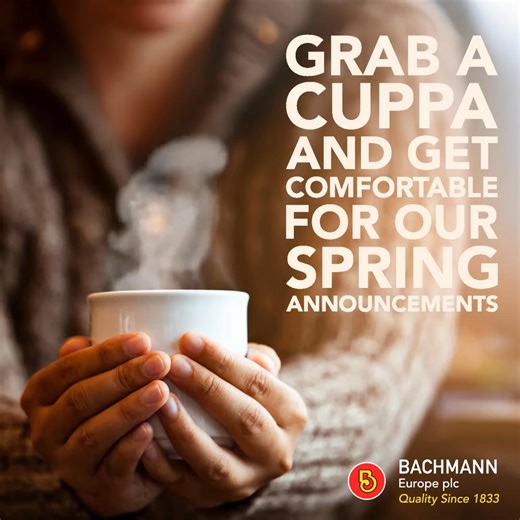 It's time to get comfortable for our Spring Announcements. Tune in here: https://www.youtube.com/watch?v=-AQFzLZxTcg | Bachmann Europe