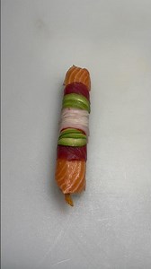 How to Make Rainbow Sushi Roll #sushi #sushilovers #foodshorts #japanesefood #sushichef