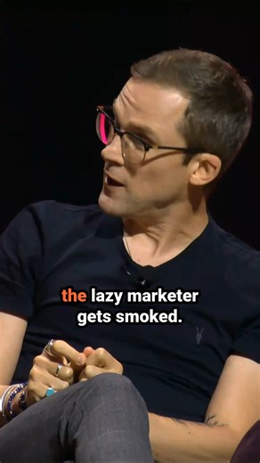 On the #INBOUND23 Main Stage, HubSpot CMO Kipp Bodnar and former SVP (and current CMO of Zapier) Kieran Flanagan dropped some real truth bombs to help marketers stand out in a world of AI copy-and-pasters. Original thought is your currency - and authentic connections are your pathway to success. #B2BMarketing #DigitalMarketing #Innovation #HubSpotAI | INBOUND | Facebook