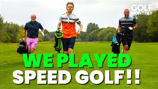 What is speed golf?
