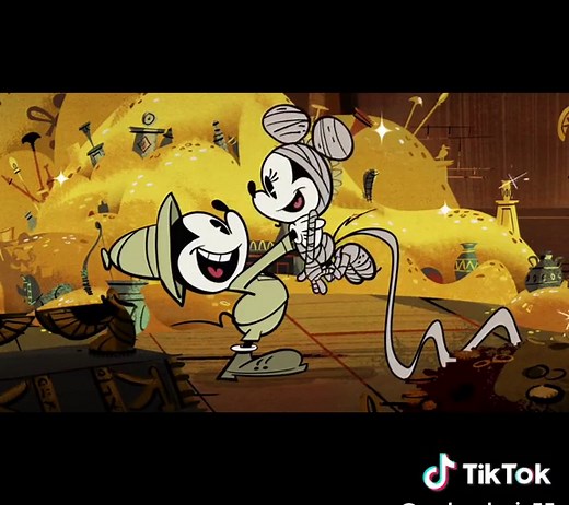 Entombed Mickey Mouse Adventure to Find Lost Treasure