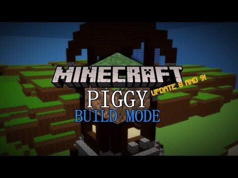 MINECRAFT in Piggy Build Mode // UPDATE 8 & 9! 🛡️/ 💪