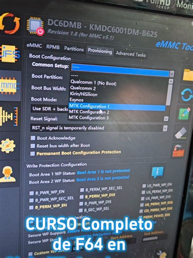 CURSO COMPLETO DE FLASH 64 F64 en GlobalFixacademy com configurar boot con f64