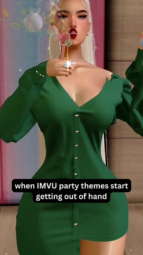 You're telling me this party is in a pineapple under the sea? 🫨 | IMVU