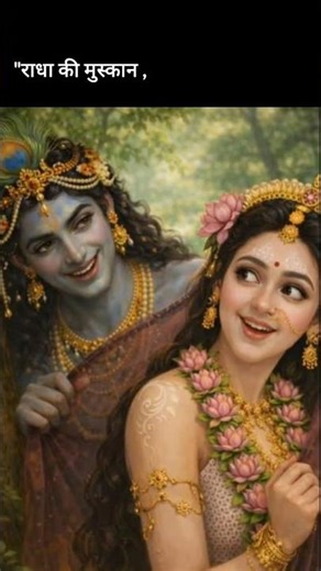 Radha Rani ki muskan ☺️ #holi #youtubeshorts