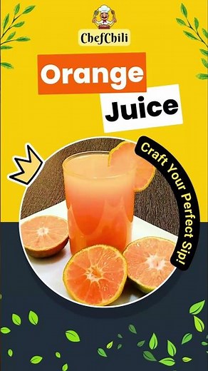 Orange Juice Recipe | How to Make Orange Juice | Fruit Juice | Refreshing Orange Juice at Home