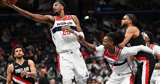 In a battle of young big men, Alex Sarr helps the Wizards snap a pair of lengthy losing streaks