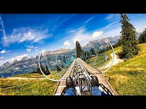 Floomzer Rodelbahn - Onride POV - Bergbahnen Flumserberg | Alpine Coaster