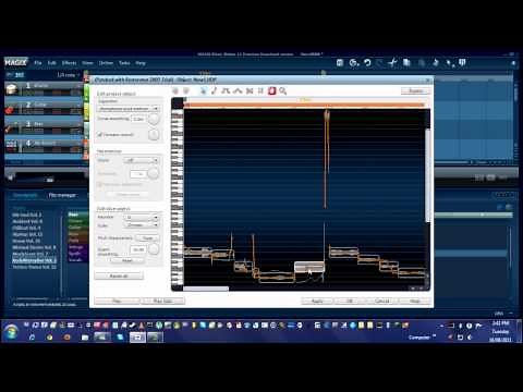 Magix Music Maker - How To autotune and Vocoder with Vocals