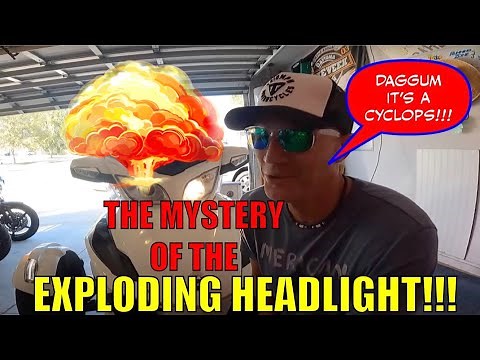 Last Minute CATASTROPHE!! The MYSTERY of the EXPLODING HEADLIGHT!! Spyder RT Headlight Install!!