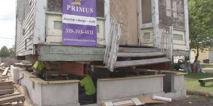 Historic White Elephant Building sits on new location