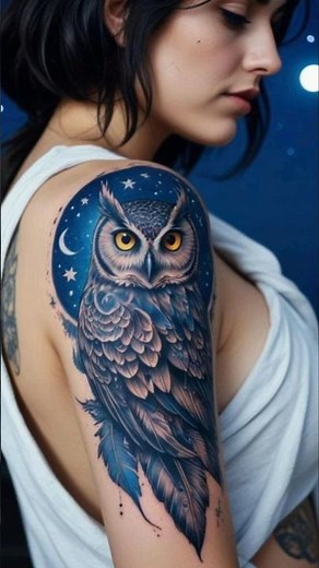 The 20 Most Realistic Owl Tattoos #trending #top20 #tattoos