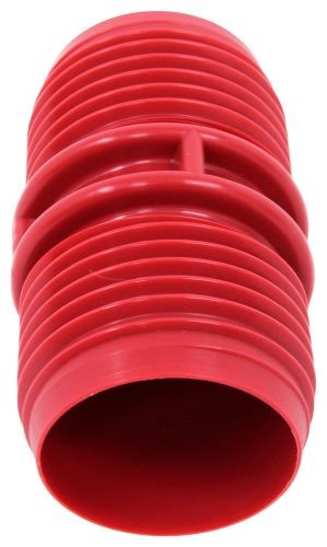 EZ Coupler Self-Threading RV Sewer Hose Coupler - Red EZ Coupler RV Sewer Hose Fittings F02-3102