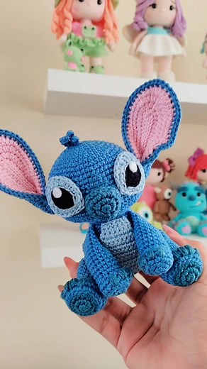 Adorable Stitch Amigurumi Crochet Tutorial