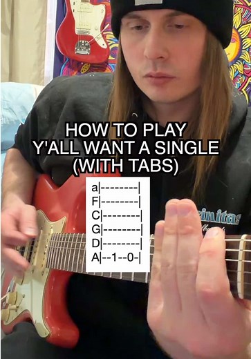 Y’all Want A Single by KOЯN played on a 6 string in A standard tuning #guitar #guitartok #korn #yallwantasingle #numetal