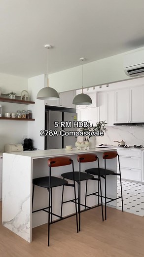 Modern Colonial Interior Design for 5-RM HDB: 278A Compassvale