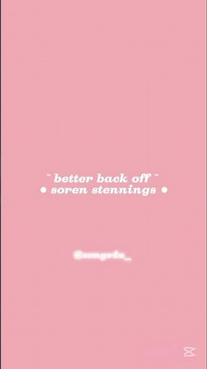 ~ better back off ~ • soren stennings • *walk that way* #dancetremd #fyp #viral #shorts #songs4u_