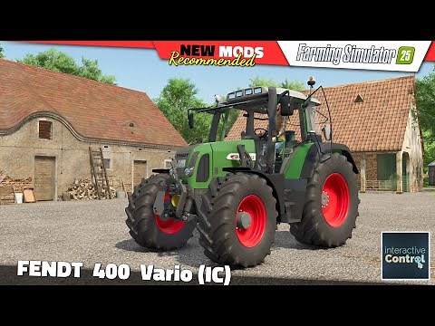 FS25 | FENDT 400 Vario (IC) [UPDATE] - Farming Simulator 25 Mods Review QHD