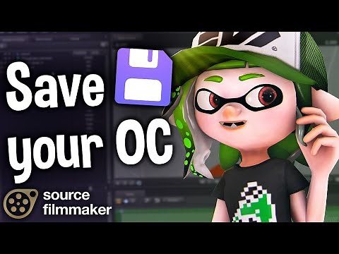 How to SAVE your Splatoon Character in SFM