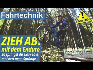 AKTIV SPRINGEN mit dem MTB | MTB Fahrtechnik Tutorial