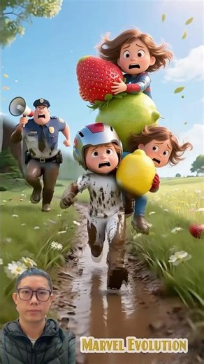 3 cô bé chạy trốn chú cảnh sát #trendingshorts #trendingvideo #shorts #shortsviral #viralshorts