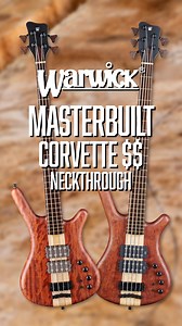🔥 German Engineering Meets Low-End Mastery 🔥 Big thanks to Lars Lehmann for putting the Warwick MasterBuilt Corvette $$ NT through its paces! This 4 & 5-string beast, blends handcrafted excellence with cutting-edge features: ✔ Bubinga body wings maple neck with wenge fretboard ✔ Brass Just-A-Nut III ✔ Neck-through construction ✔ MEC M-Style humbuckers with metal housings ✔ Brass Frets with Invisible Fretwork Tech ✔ USB-rechargeable lithium battery Hear it roar through a Warwick Gnome i Pro rig