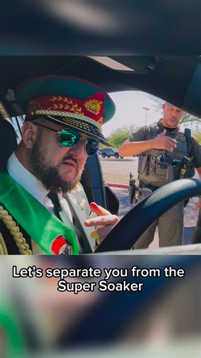 Republic of Slowjamastan on Instagram: "🚨 ATTENTION CITIZENS OF SLOWJAMASTAN🚨 We regret to inform you that we have lost all contact with The Sultan. The last known transmission came moments before he was pulled over by law enforcement in the United States of America. Shortly after, communication went silent. His royal cell phone is off, his beeper remains unanswered, and even our fax machine has received no reply. All that remains is this mysterious recovered dash cam footage—the last visual e