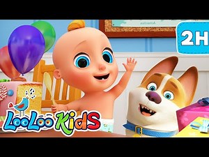 Happy Birthday Party - S4EP92 - Dance Along Super Mix - LooLoo Kids Songs for Kids