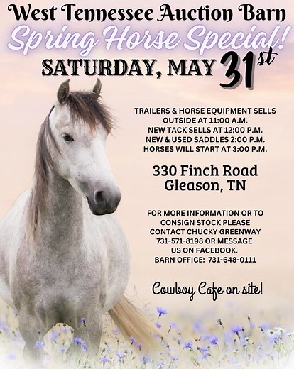 2.8K views | West Tennessee Auction Barn on Reels | Facebook