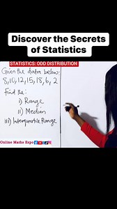 117K views · 4.2K reactions | A hot teaching on Statistics for my amazing Maths Lovers #viralfypシforyoupage #viralmaths #viralfacebookvideo #viralmath #BusinessMath #basicmath #MathsForEveryone | Online Maths Expo | Facebook