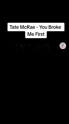 Tate McRae - You Broke Me First Music Video