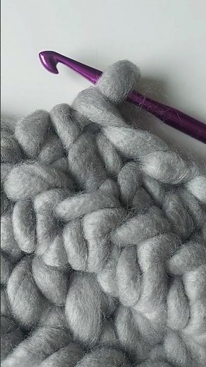 Jumbo Yarn Crochet Project - Quick and Easy!