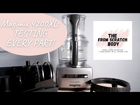 Testing the Magimix 4200XL food processor!