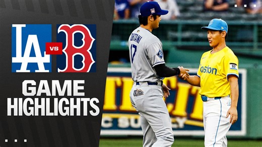 Lo más destacado Dodgers vs. Medias Rojas