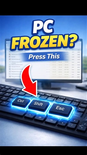 This Shortcut Opens Task Manager Instantly #shortcut