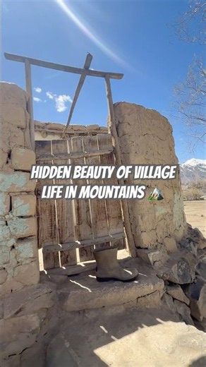 Exploring an Ancient Mud House in the Mountains | Beautiful Village Life #mountains