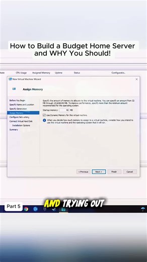 5-How to Build a Budget Home Server and WHY You Sh #sffpc #pcoptimization #minimaltech #cleansetup #pcperformance