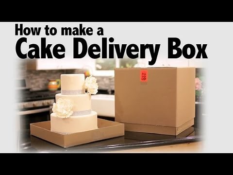How to Make a Cake Delivery Box | Cake Business Tips