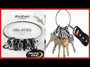 Upgrade Your Keychain with the BigRing: Effortless Organization for All Your Keys