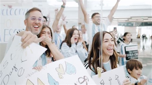Aaron Skonnard on Instagram: "The pure joy of reuniting after way too long. Welcome home @gisela.skonnard! We missed you so much ❤️❤️❤️"